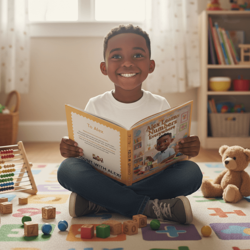Learn Numbers Everywhere — Personalized Storybook