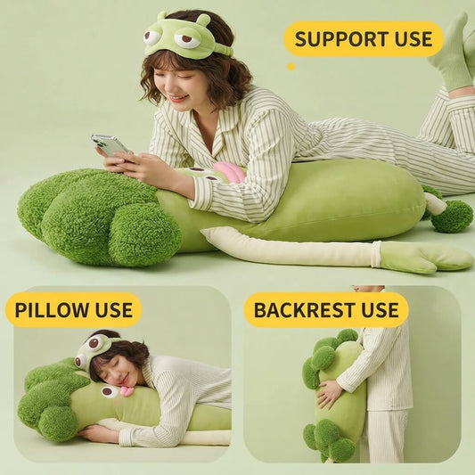 PatPals™ Broccoli Patting Plush Pillow