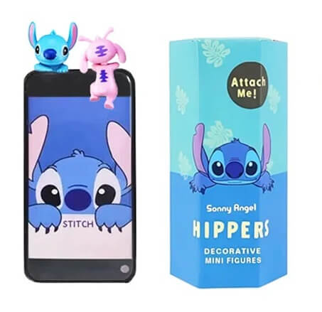 Cute Stitch Phone Charm Clip