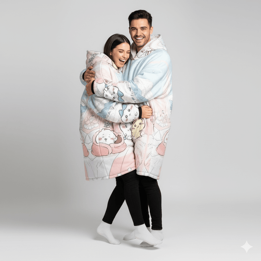 Bedtime Buddies Cozy Blanket Hoodie™