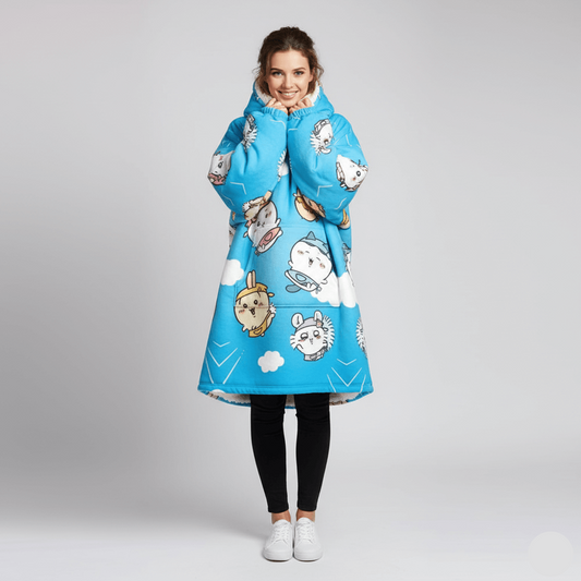 KAWAII Critters Blanket Hoodie™