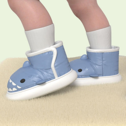 SHARKY'Z™️ BOOTIES - Kids Winter Shark Boots - Plushyz