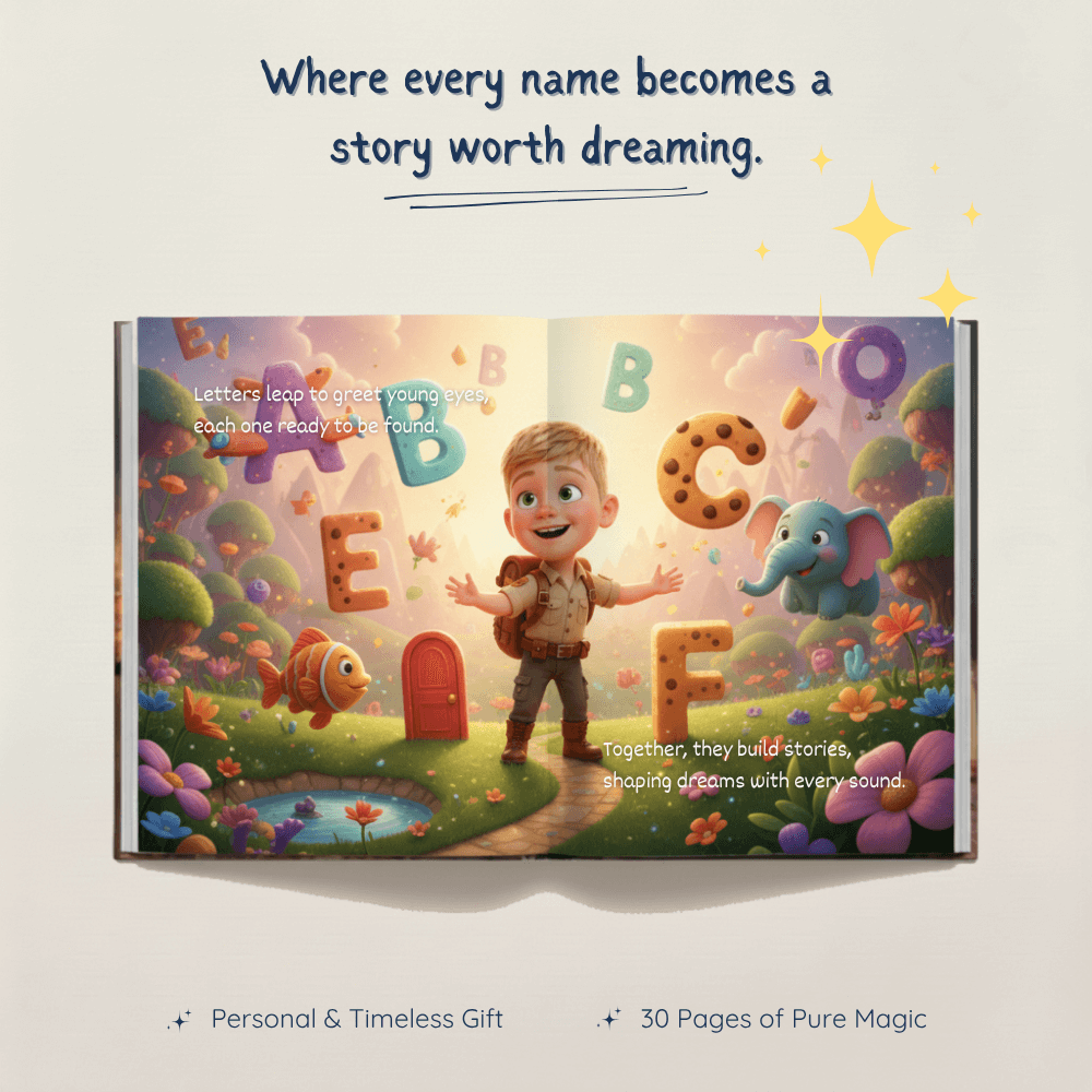 Discover the Alphabet — Personalized Storybook