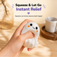 PLUSHY'Z® BooBoo Ghost Squishy – Stress-Relief Toy