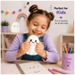 PLUSHY'Z® BooBoo Ghost Squishy – Stress-Relief Toy