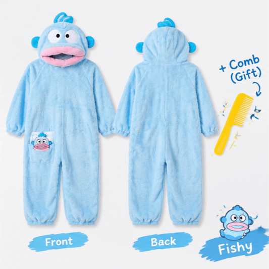 Big-Mouth Monster™ Fishy Onesie – The Cuddliest Catch 🐟