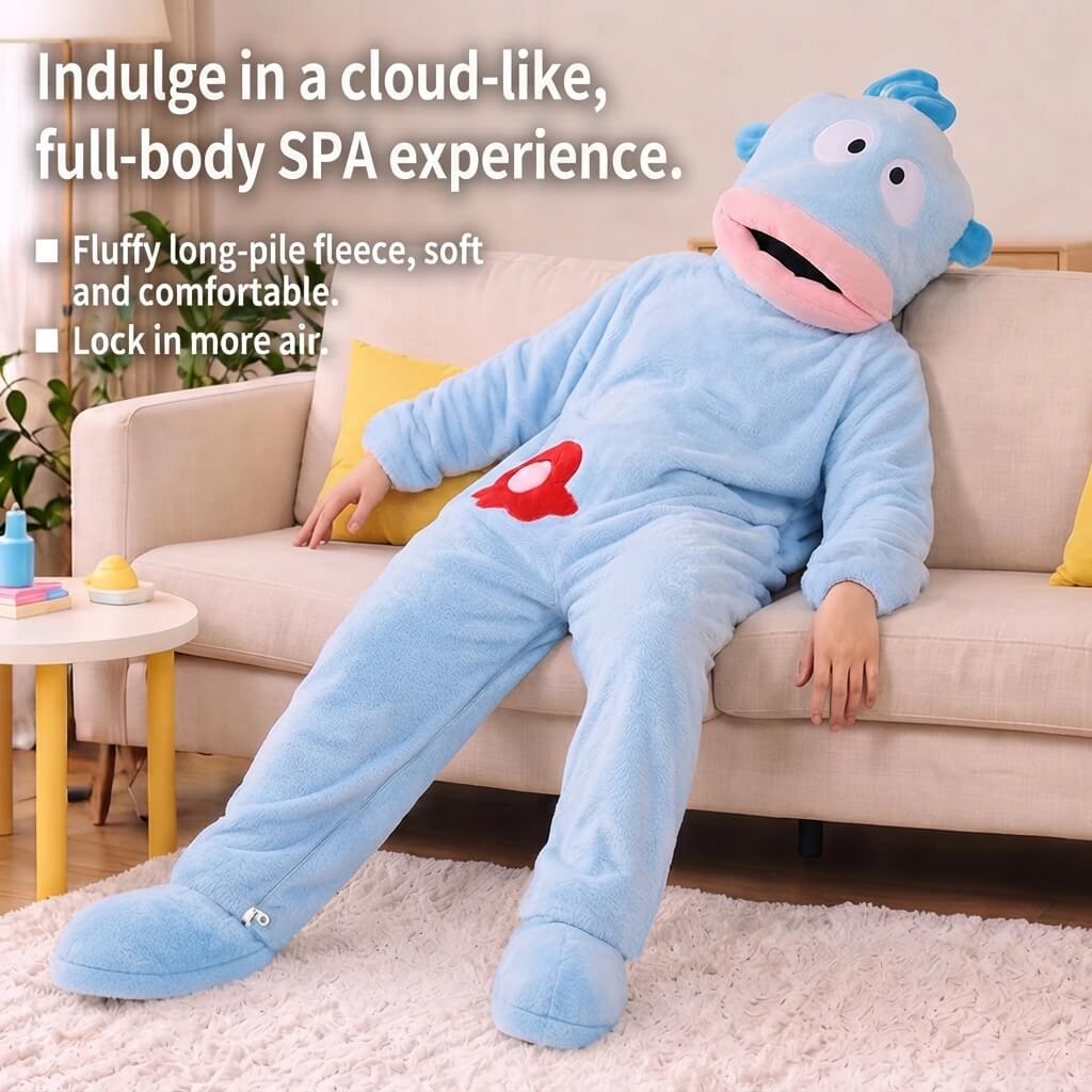 Big-Mouth Monster™ Fishy Onesie – The Cuddliest Catch 🐟