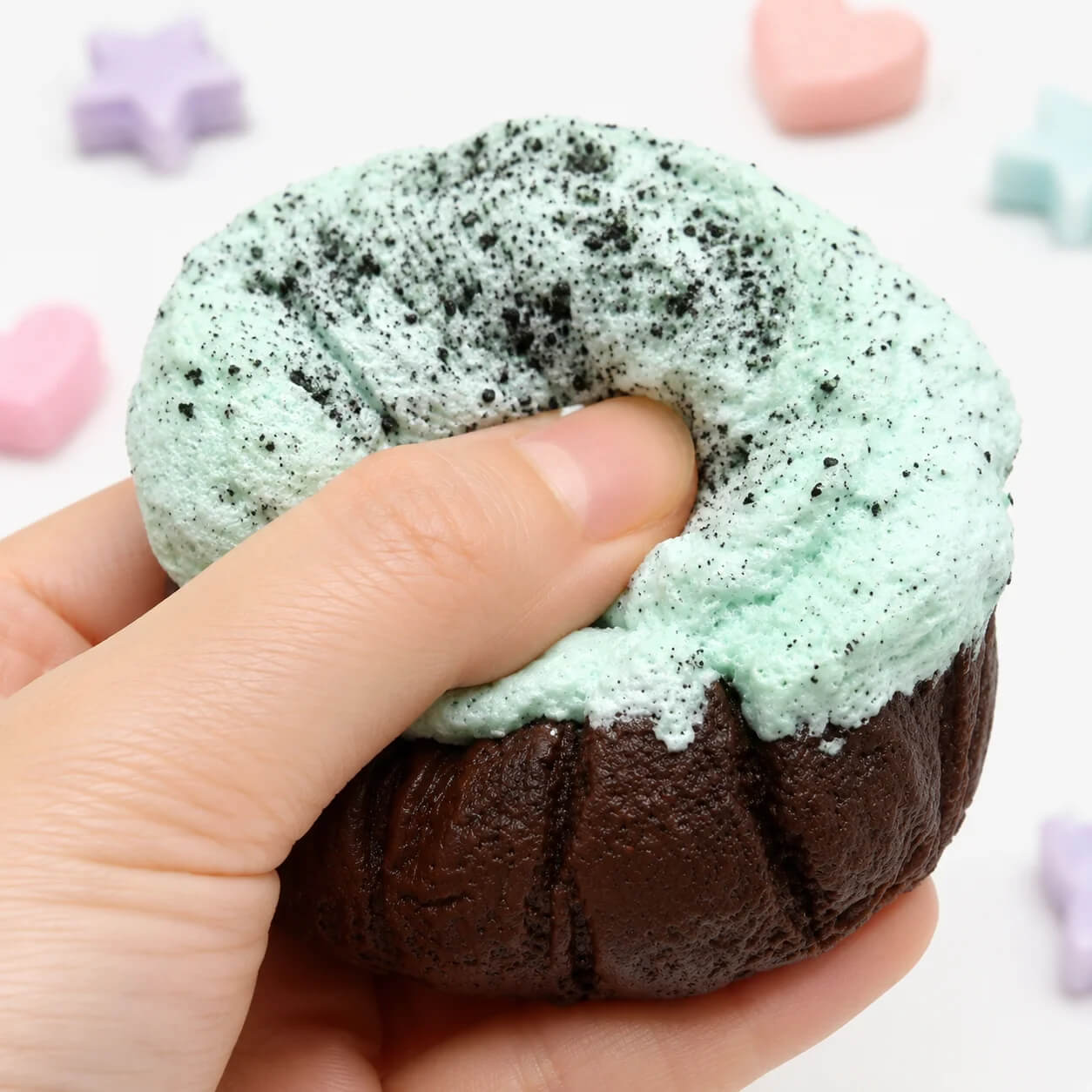 Minty Choco Cupcake™ Squishy Stress-Relief Toy