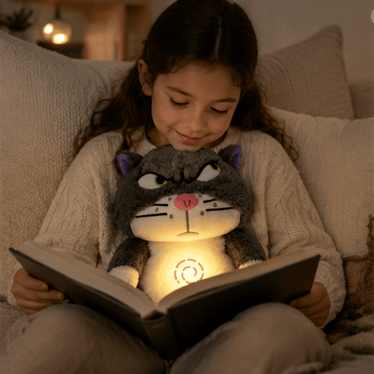 The Breathing Frown Cat Plushie