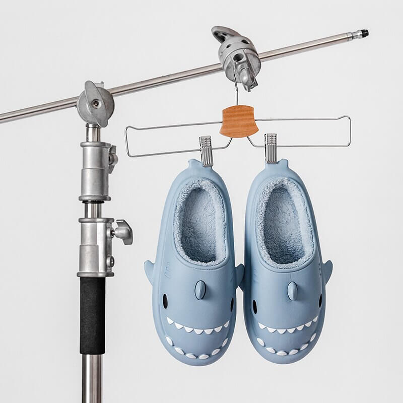 SHARKY'Z™️ - Pantuflas de tiburón de invierno para niños