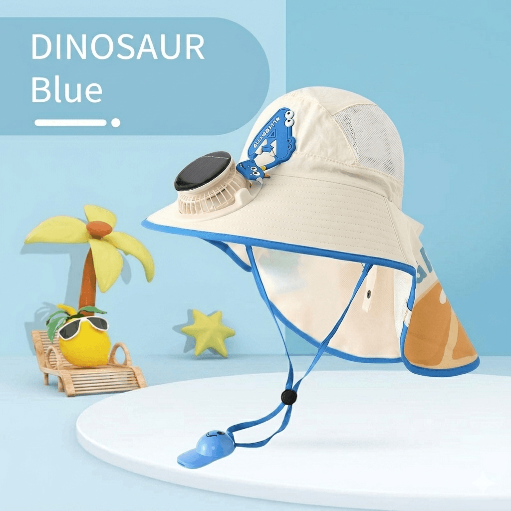 Airipop™ The Solar Cooling Hat That Keeps Kids Comfortable Outdoors