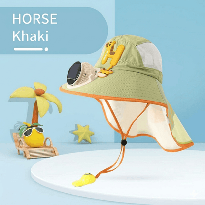 Airipop™ The Solar Cooling Hat That Keeps Kids Comfortable Outdoors