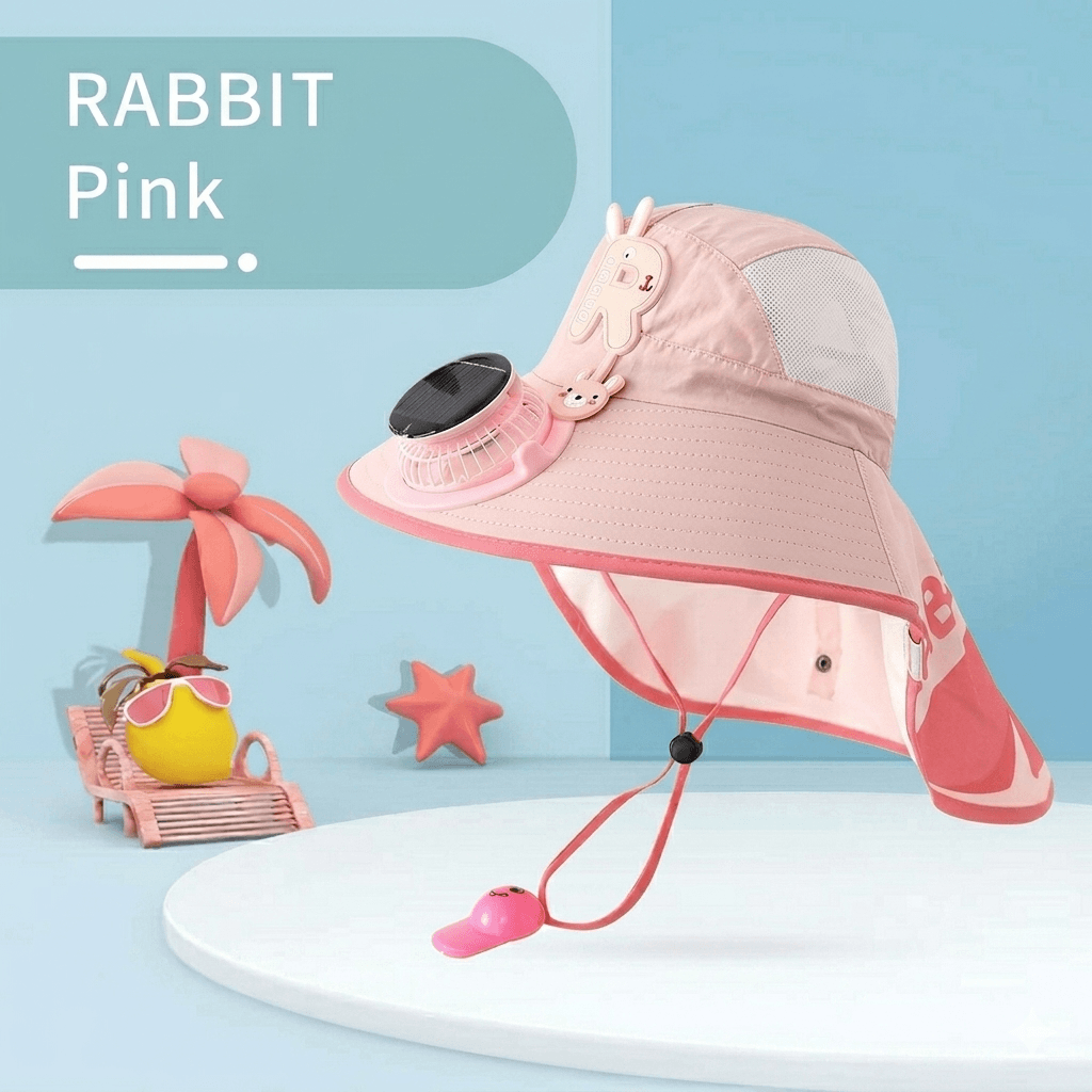 Airipop™ The Solar Cooling Hat That Keeps Kids Comfortable Outdoors