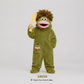 Big-Mouth Froggy™ Plush Onesie -SkyBlue