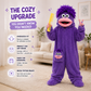 Big-Mouth Froggy™ Plush Onesie - Purple