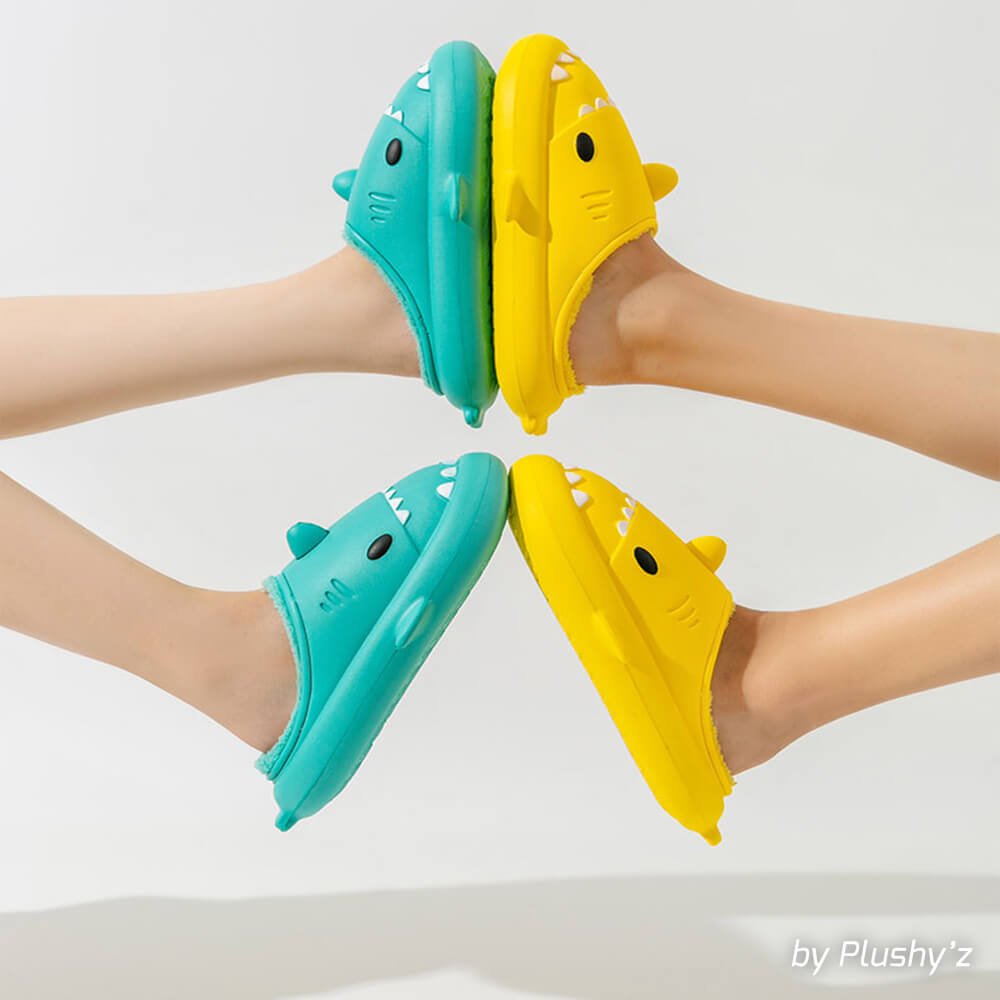 SHARKY'Z™️ - Winter Shark Slippers for Adults