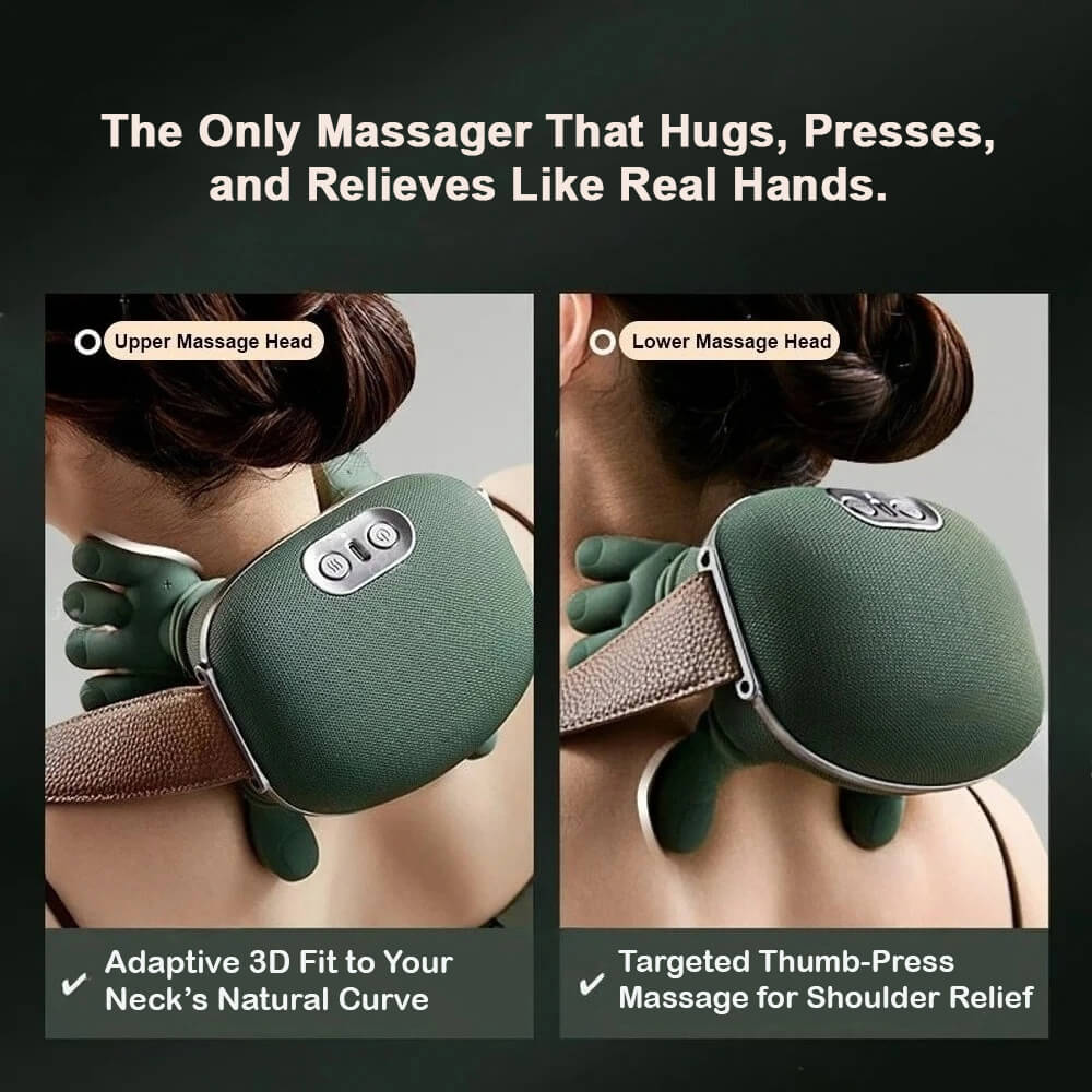 Handura™ – 4D Hand-Like Neck Massager