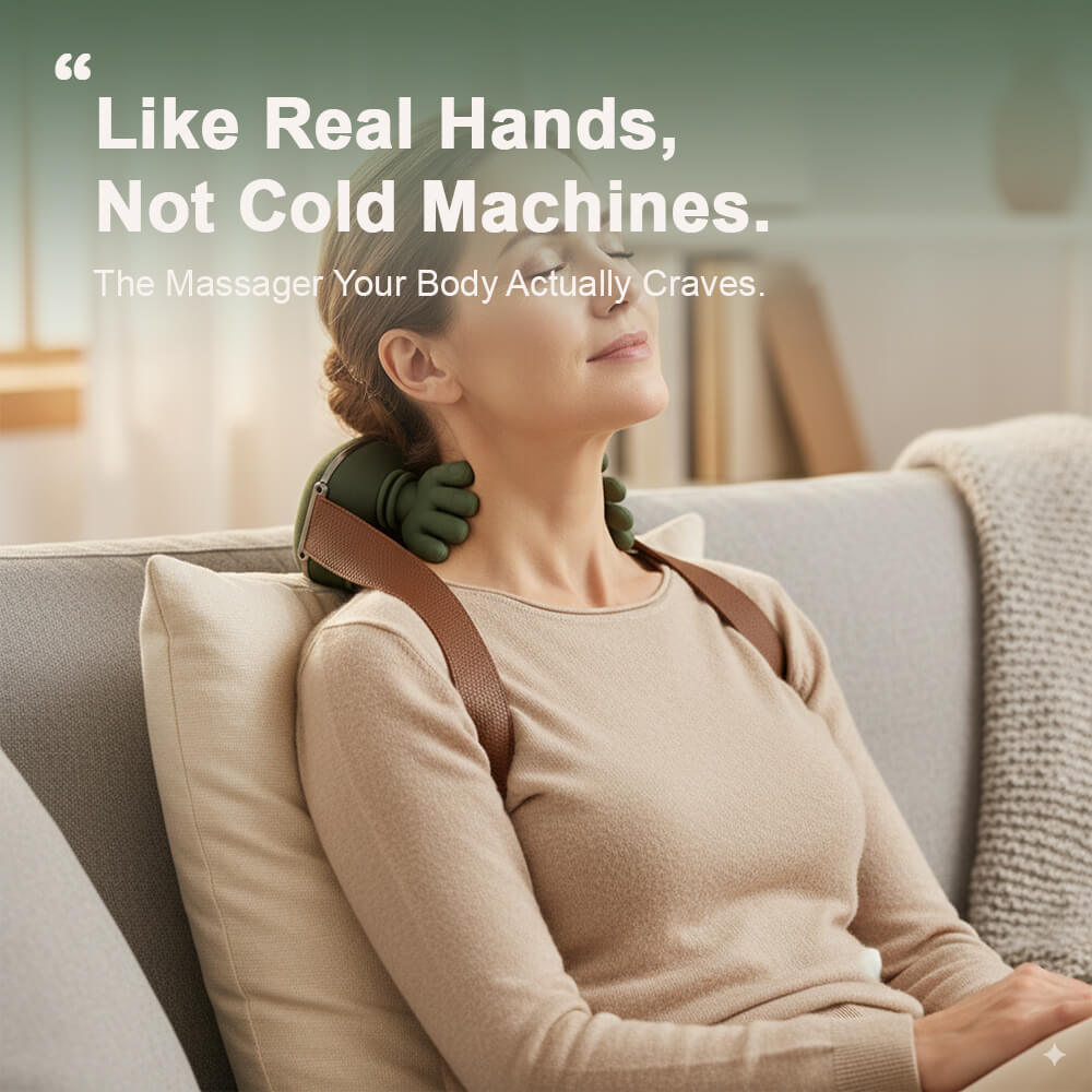 Handura™ – 4D Hand-Like Neck Massager