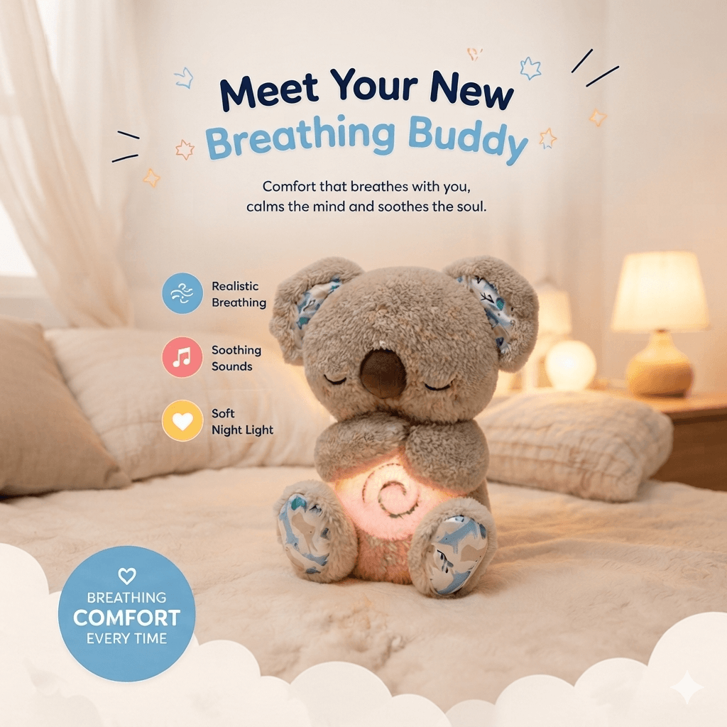 Le Peluche Koala pour le Soulagement de la Respiration