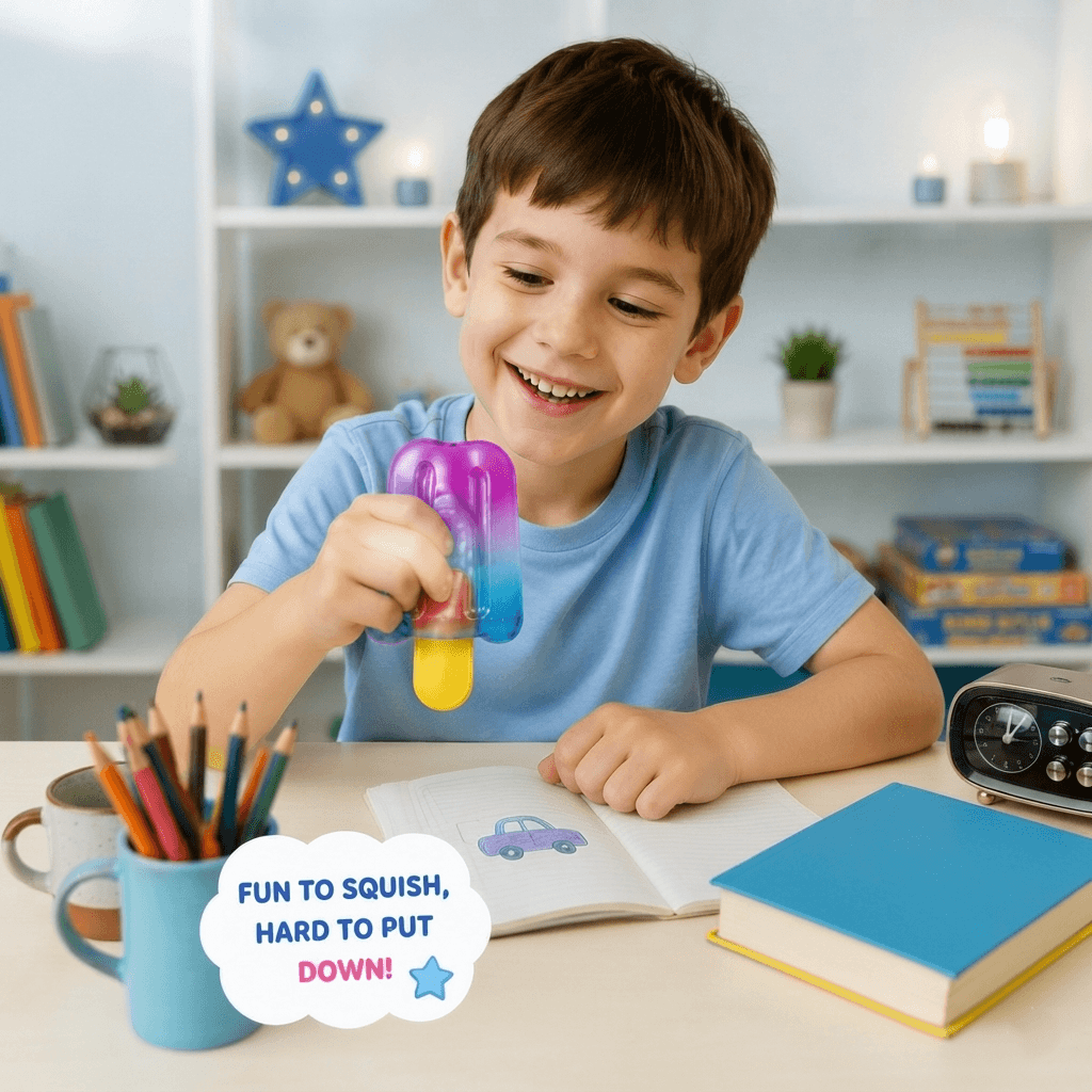 PLUSHY'Z® MeltPop Squishy – Stress-Relief Toy