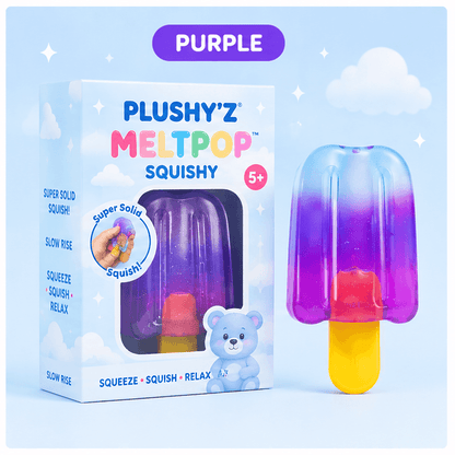PLUSHY'Z® MeltPop Squishy – Stress-Relief Toy