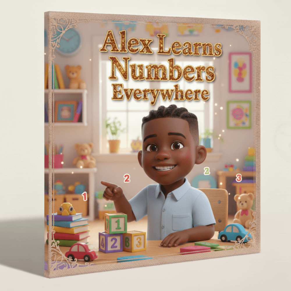 Learn Numbers Everywhere — Personalized Storybook