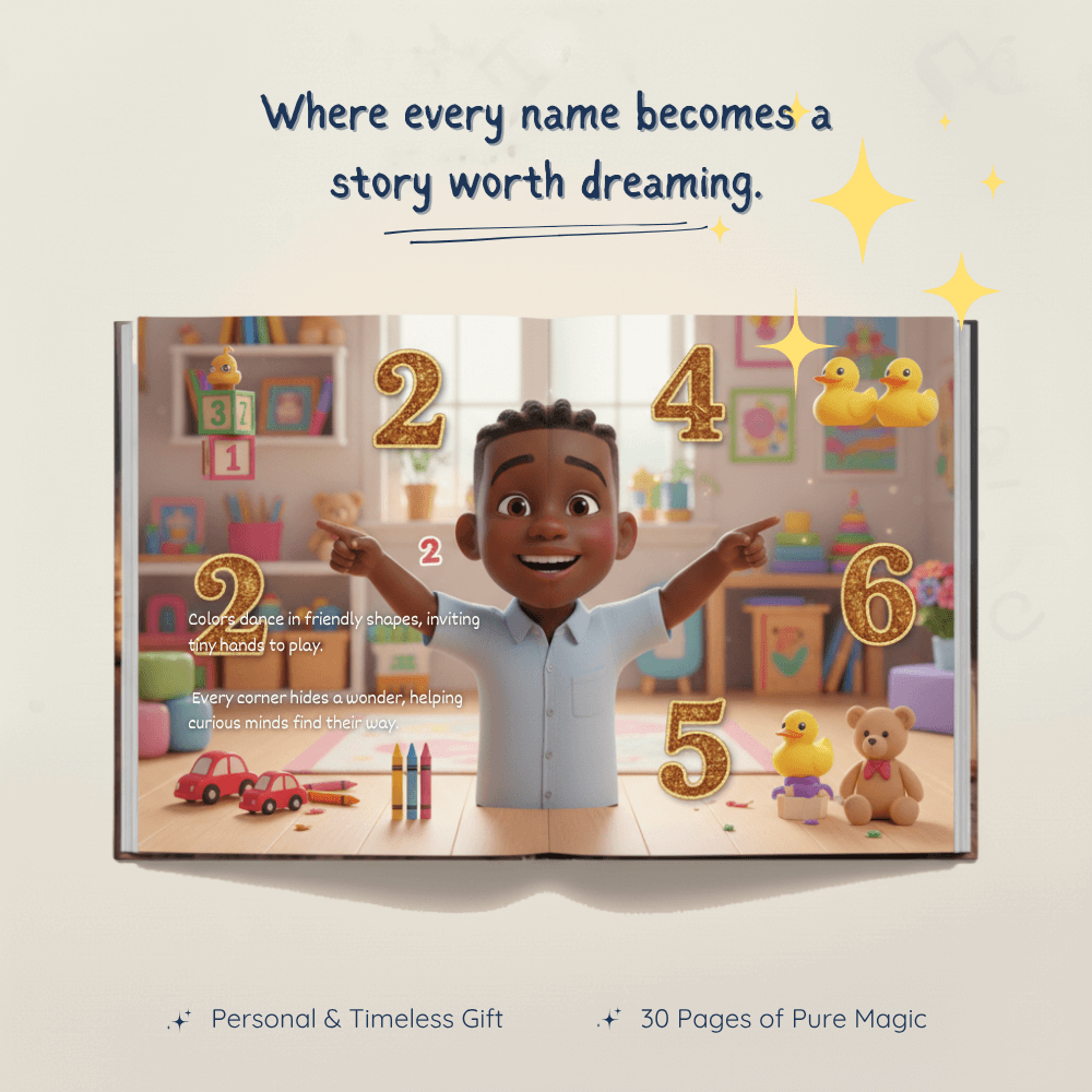 Learn Numbers Everywhere — Personalized Storybook