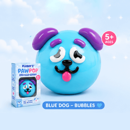 PLUSHY'Z® PawPop Squishy – Stress-Relief Toy