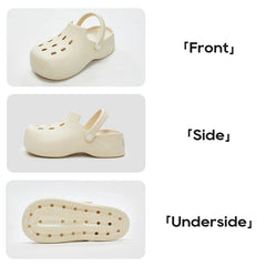 PolyGlo™ Women Clogs & Charms - Beige Bundle