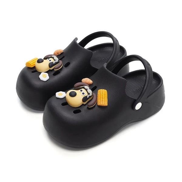 PolyGlo™ Damen Clogs & Charms - Schwarzes Bundle