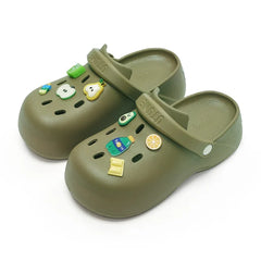 PolyGlo™ Damen Clogs & Charms - Grünes Bundle