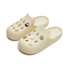 PolyGlo™ Unisex Slide &amp; Charms - Beige bundel