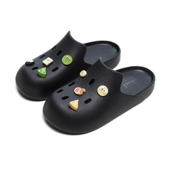 PolyGlo™ Unisex Slide & Charms - Black Bundle