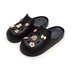 PolyGlo™ Unisex Slide & Charms - Schwarzes Bundle