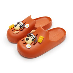 PolyGlo™ Unisex Slide &amp; Charms - Oranje bundel