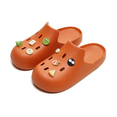 PolyGlo™ Unisex Slide & Charms - Orange Bundle