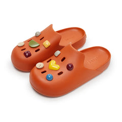 PolyGlo™ Unisex Slide &amp; Charms - Oranje bundel