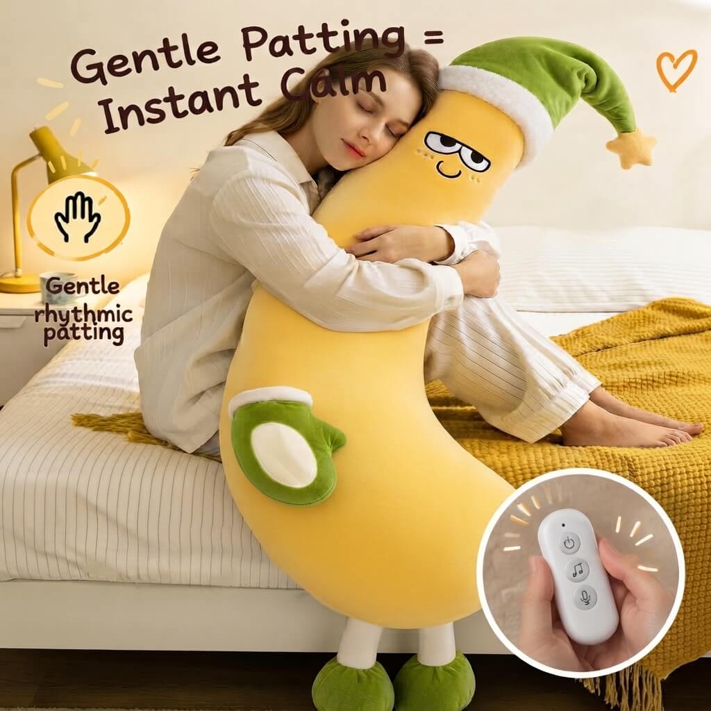 PatPals™ Banana Patting Plush Pillow