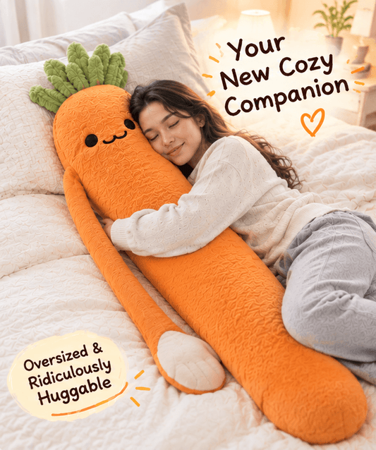 PatPals™ Carrot Patting Plush Pillow