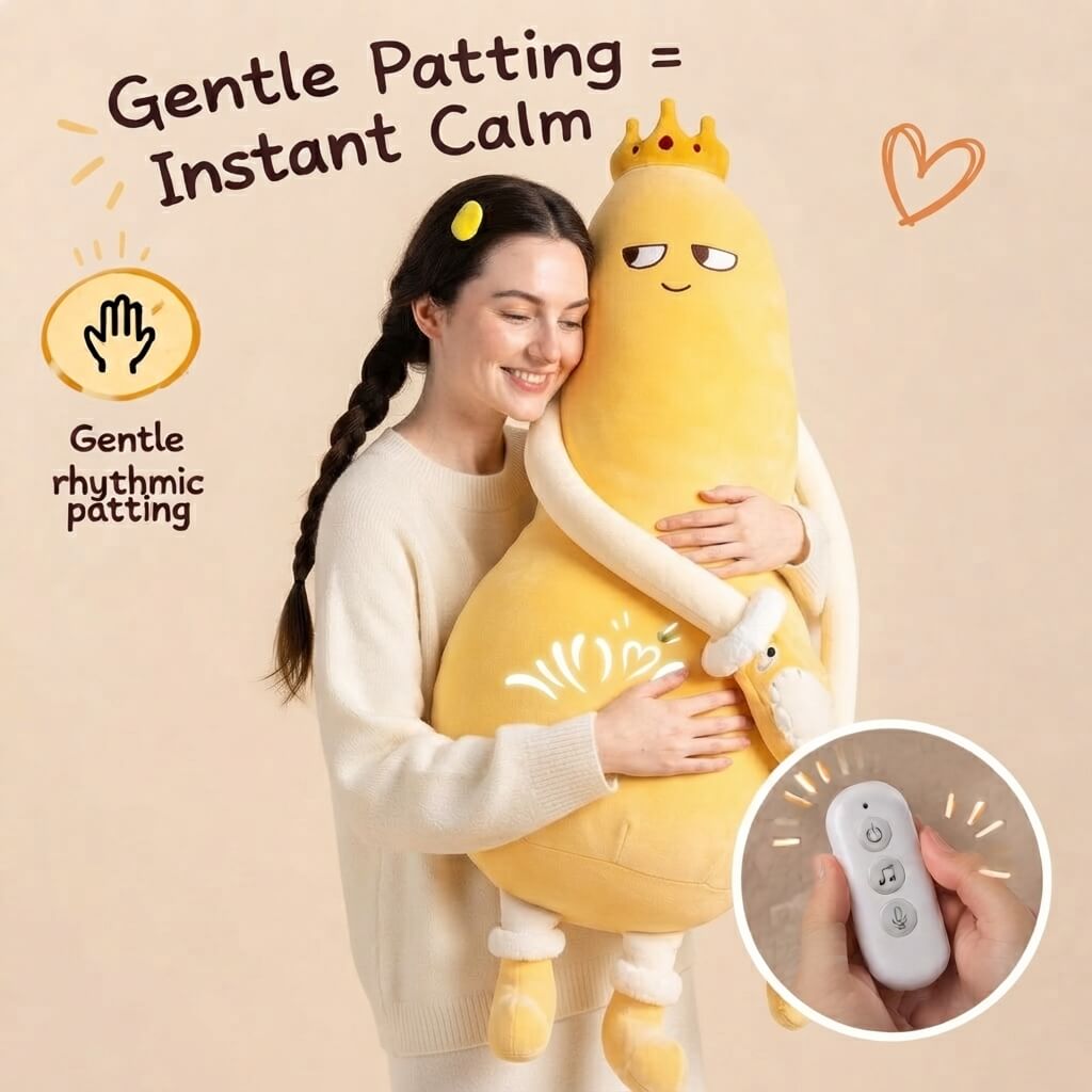 PatPals™ Mango Patting Plush Pillow