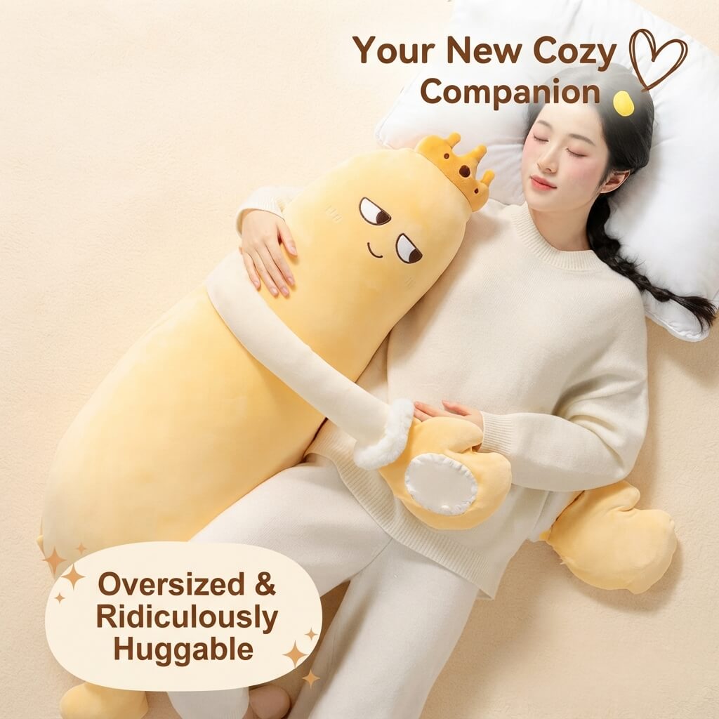 PatPals™ Mango Patting Plush Pillow