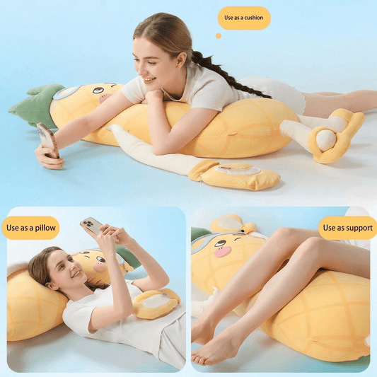 PatPals™ Pineapple Patting Plush Pillow