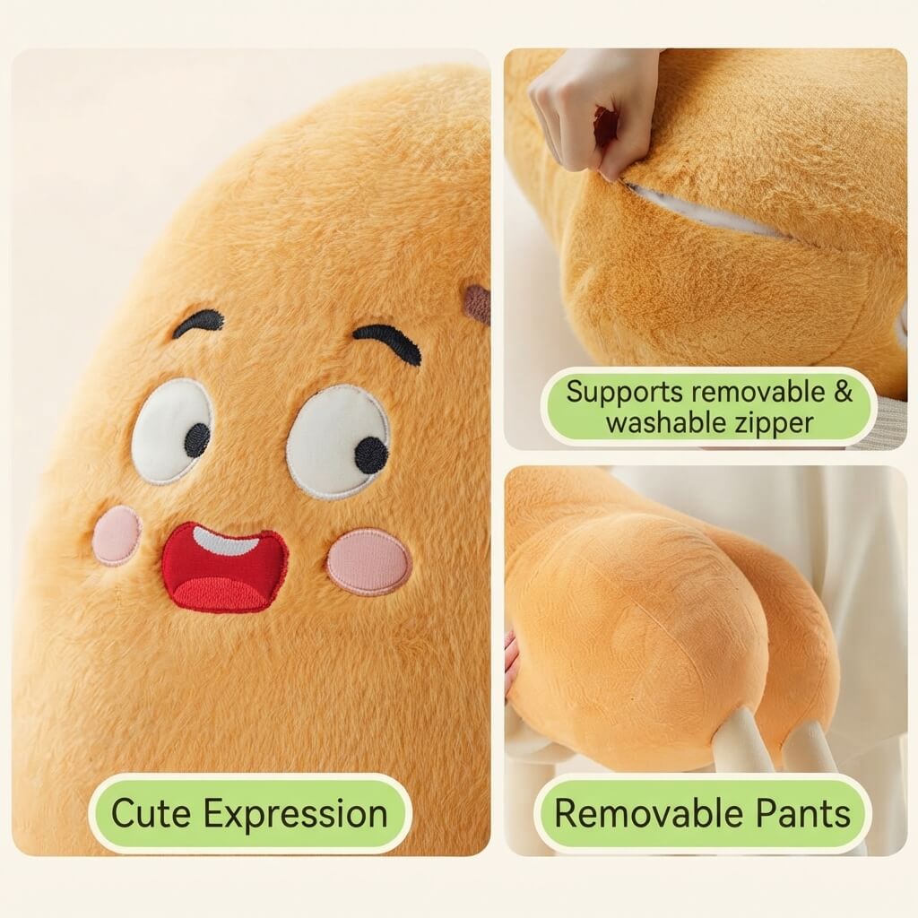 PatPals™ Potato Patting Plush Pillow