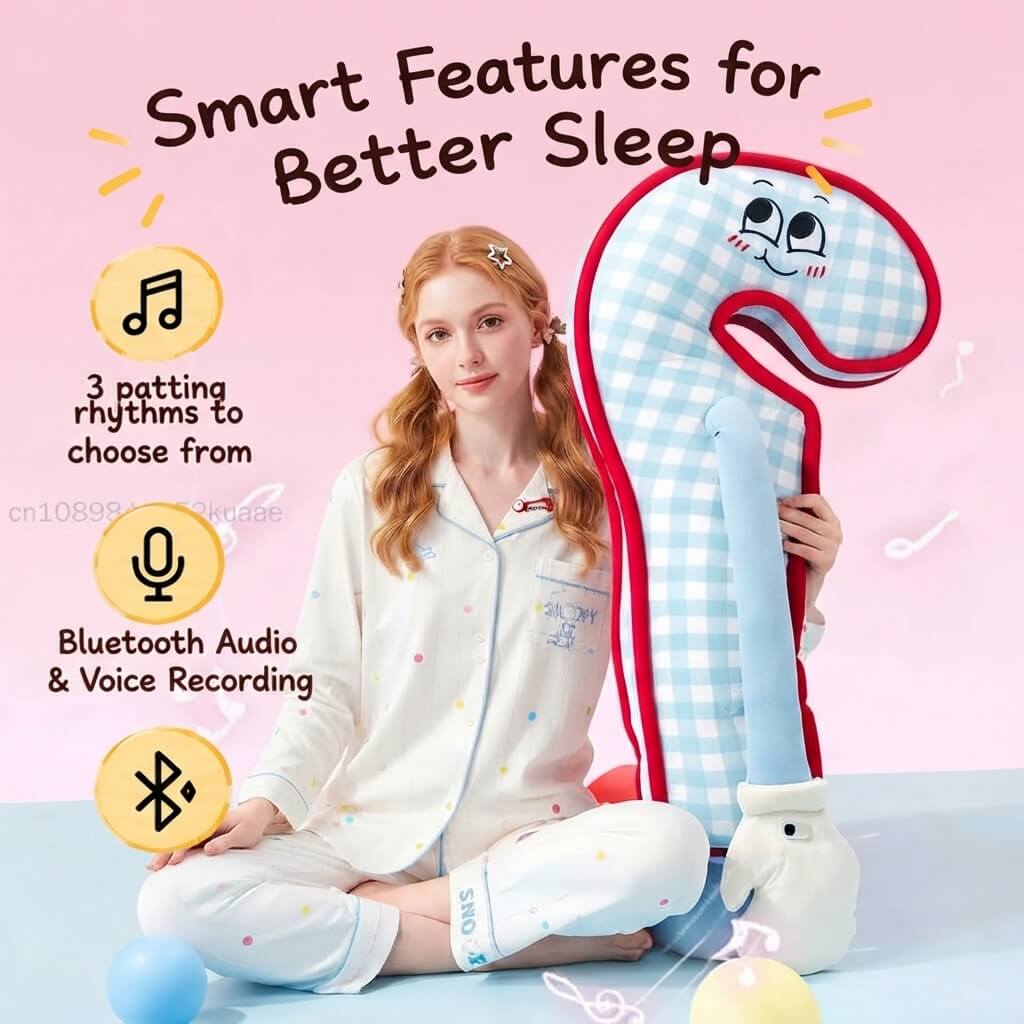 PatPals™ Question Mark Patting Plush Pillow