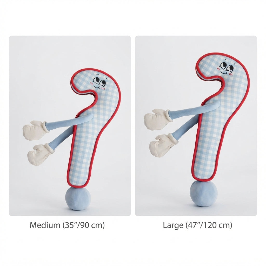 PatPals™ Question Mark Patting Plush Pillow