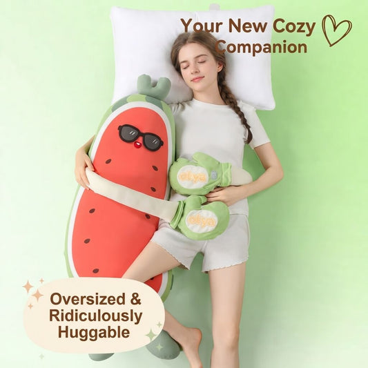 PatPals™ Watermelon Patting Plush Pillow