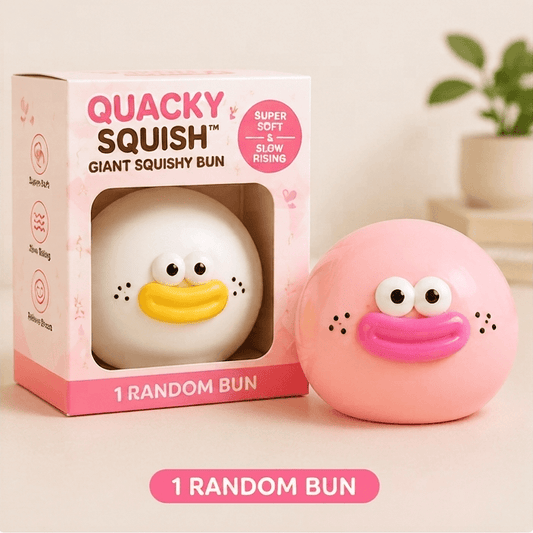PLUSHY'Z® Quacky Squishy Bun - Stress-Relief Toy