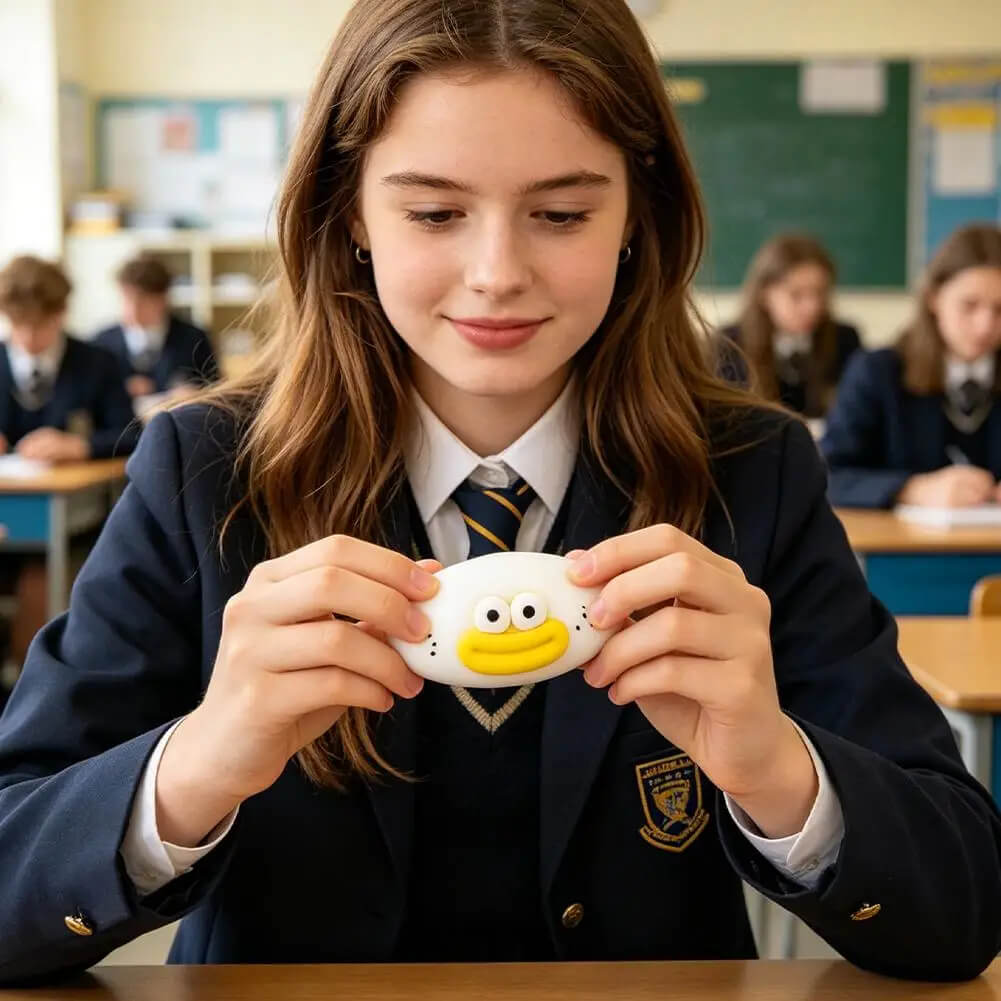 PLUSHY'Z® Quacky Squishy Bun - Stress-Relief Toy