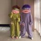 Big-Mouth Froggy™ Plush Onesie -SkyBlue
