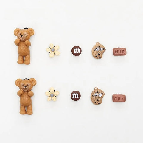 The Cookie Bear - 5-pack schoenbedels